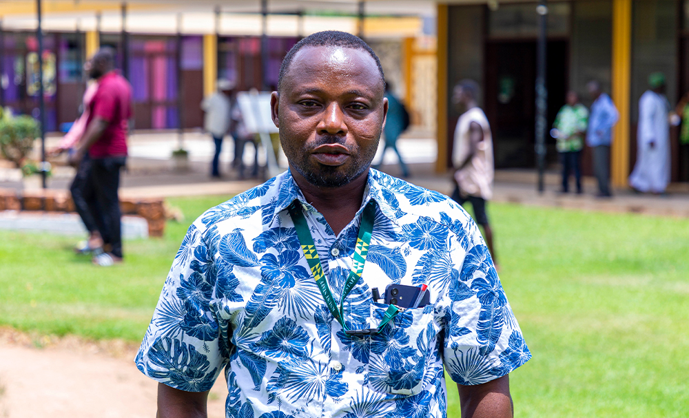 Mr. Paul Kofi Ampate, Chief Hall Assistant at the Clinical Students Hostel (KATH-KNUST)